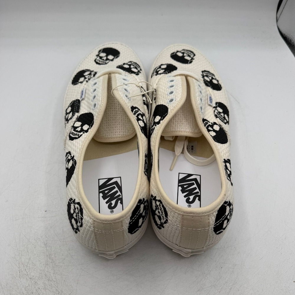 VANS Anaheim Factory Authentic 44 DX Needlepoint Skulls Shoes Mens 8.5 Womens 10 - Picture 9 of 11